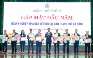 Lãnh đạo Đà Nẵng cam kết đồng hành, hỗ trợ doanh nghiệp, nhà đầu tư phát triển