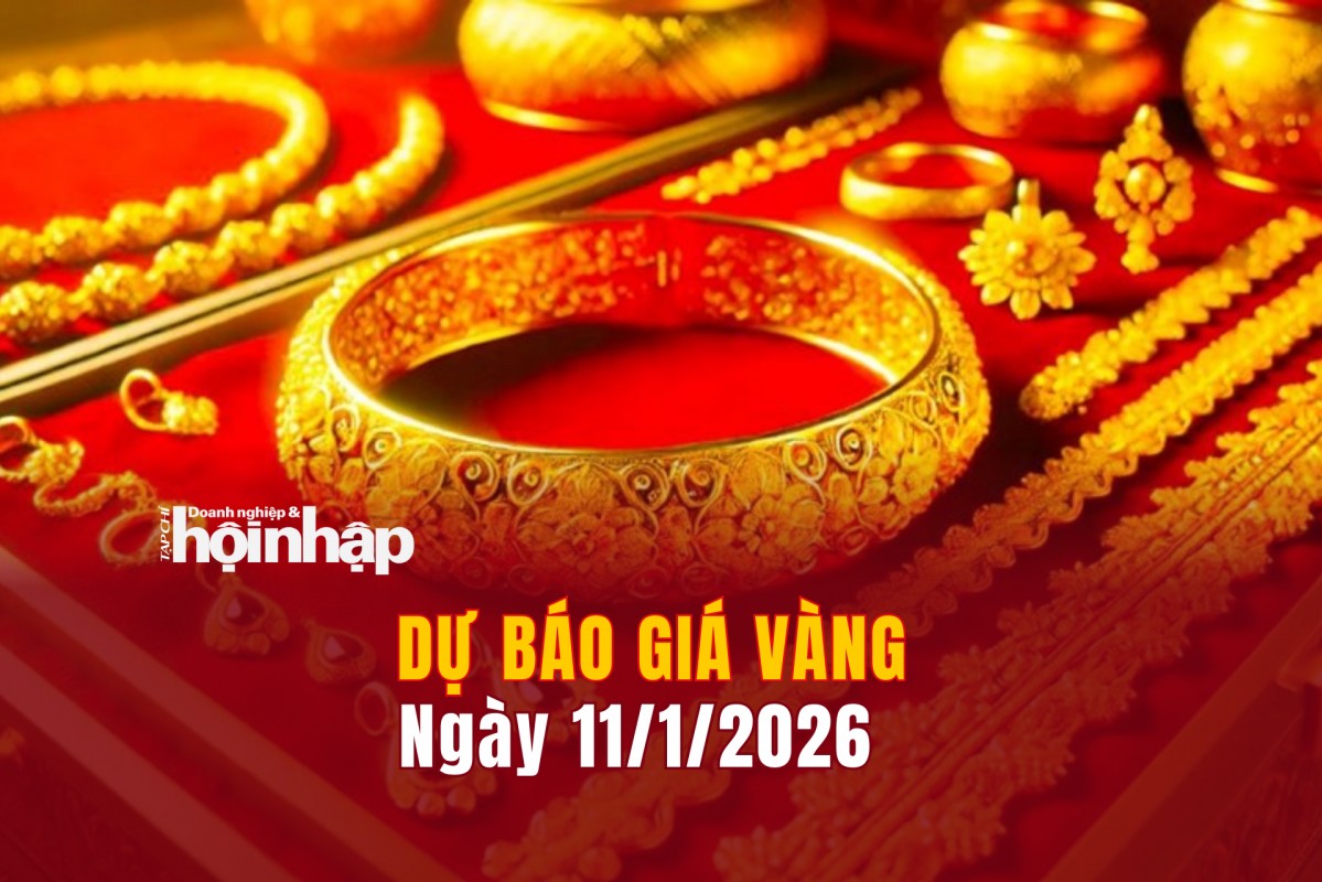 Dự báo giá vàng 11/1: Giá vàng nhẫn, vàng miếng đồng loạt tăng cao