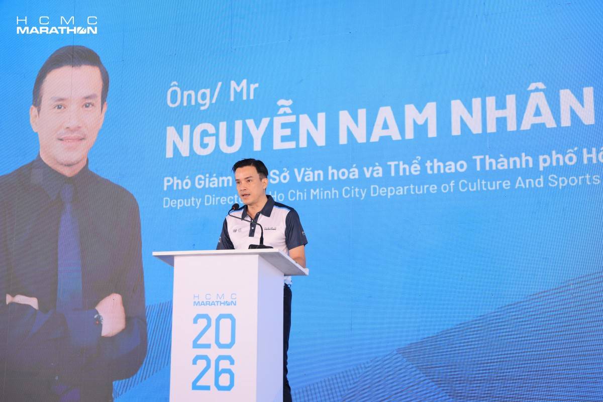 Khai mạc Giải Marathon TP. Hồ Chí Minh lần thứ XIII – Mùa giải 2026: Gần 11.000 vận động viên hội tụ ngày đầu năm mới