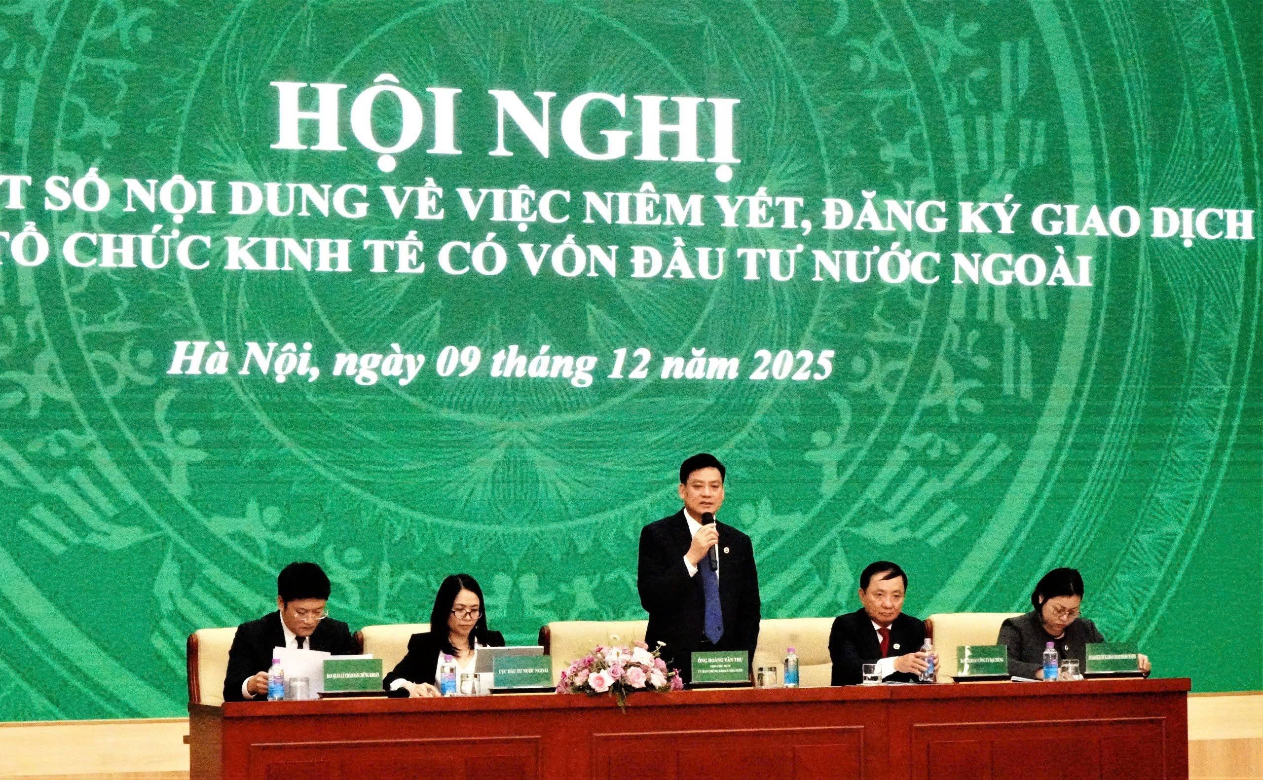 Tiếp tục xem xét, cho phép doanh nghiệp FDI được tham gia niêm yết