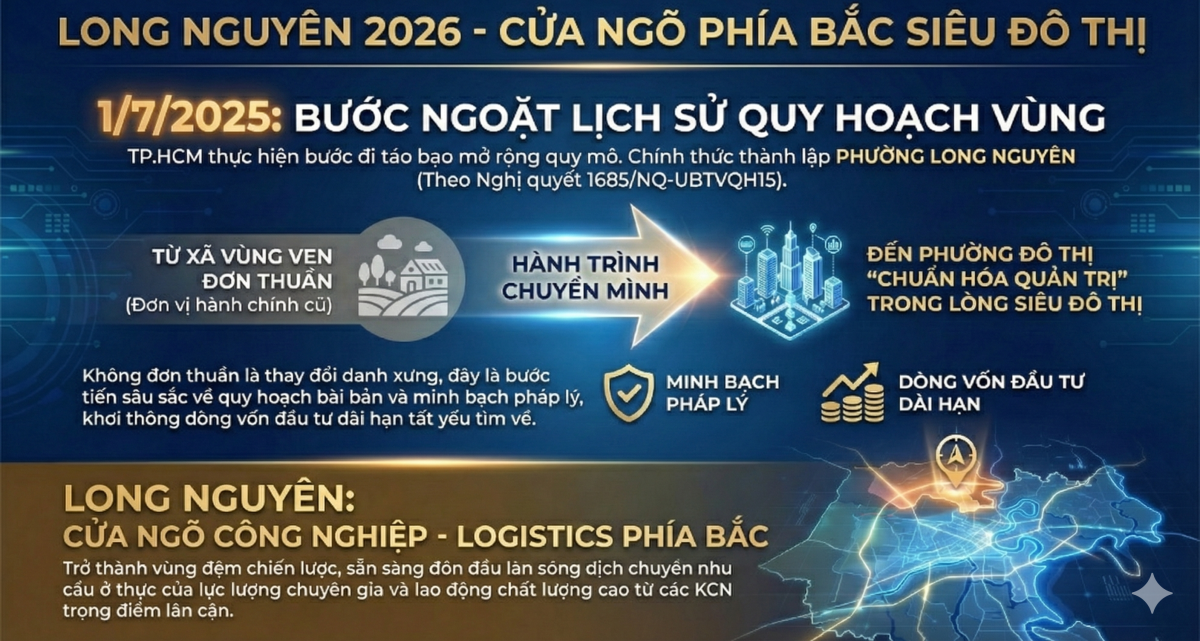 Long Nguyên (TP. Hồ Chí Minh): Ba trụ cột định hình thị trường