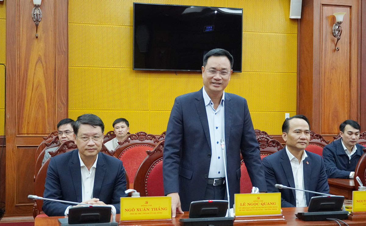 Lãnh đạo TP. Đà Nẵng làm việc với Tỉnh ủy Quảng Trị, tăng cường hợp tác và tri ân người có công