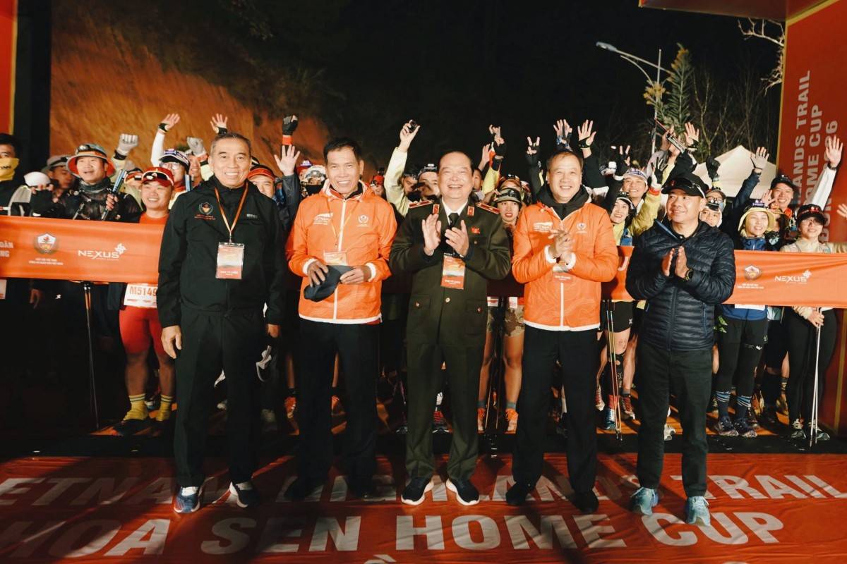 Hơn 1.000 VĐV tham gia Giải chạy bộ địa hình Hoa Sen Home Cup Lâm Đồng 2026