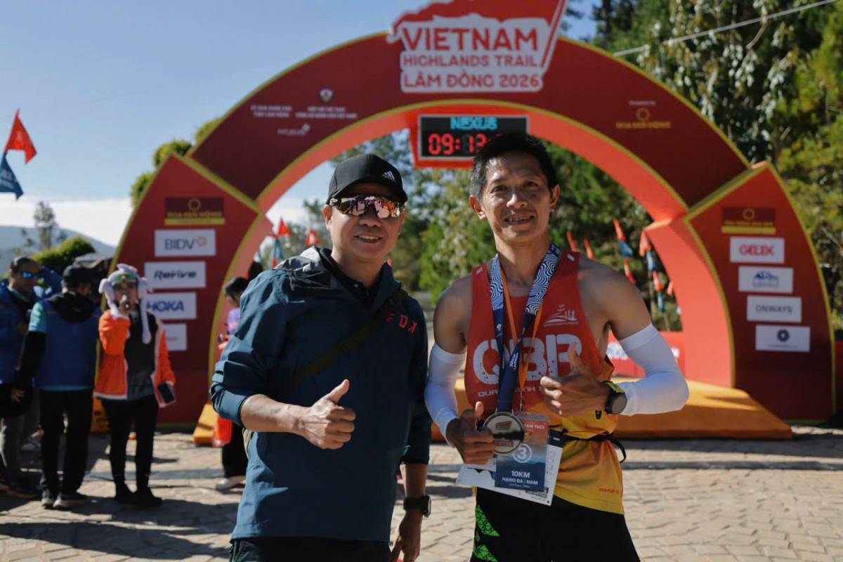 Hơn 1.000 VĐV tham gia Giải chạy bộ địa hình Hoa Sen Home Cup Lâm Đồng 2026