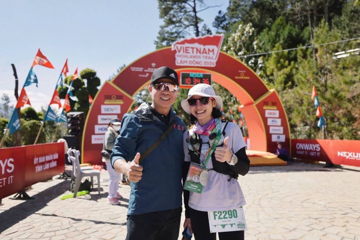 Hơn 1.000 VĐV tham gia Giải chạy bộ địa hình Hoa Sen Home Cup Lâm Đồng 2026