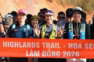 Hơn 1.000 VĐV tham gia Giải chạy bộ địa hình Hoa Sen Home Cup Lâm Đồng 2026
