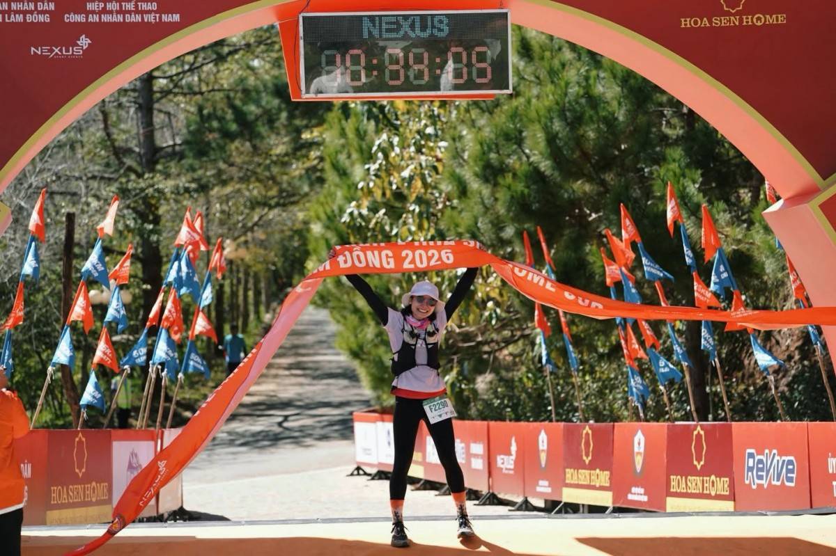 Hơn 1.000 VĐV tham gia Giải chạy bộ địa hình Hoa Sen Home Cup Lâm Đồng 2026