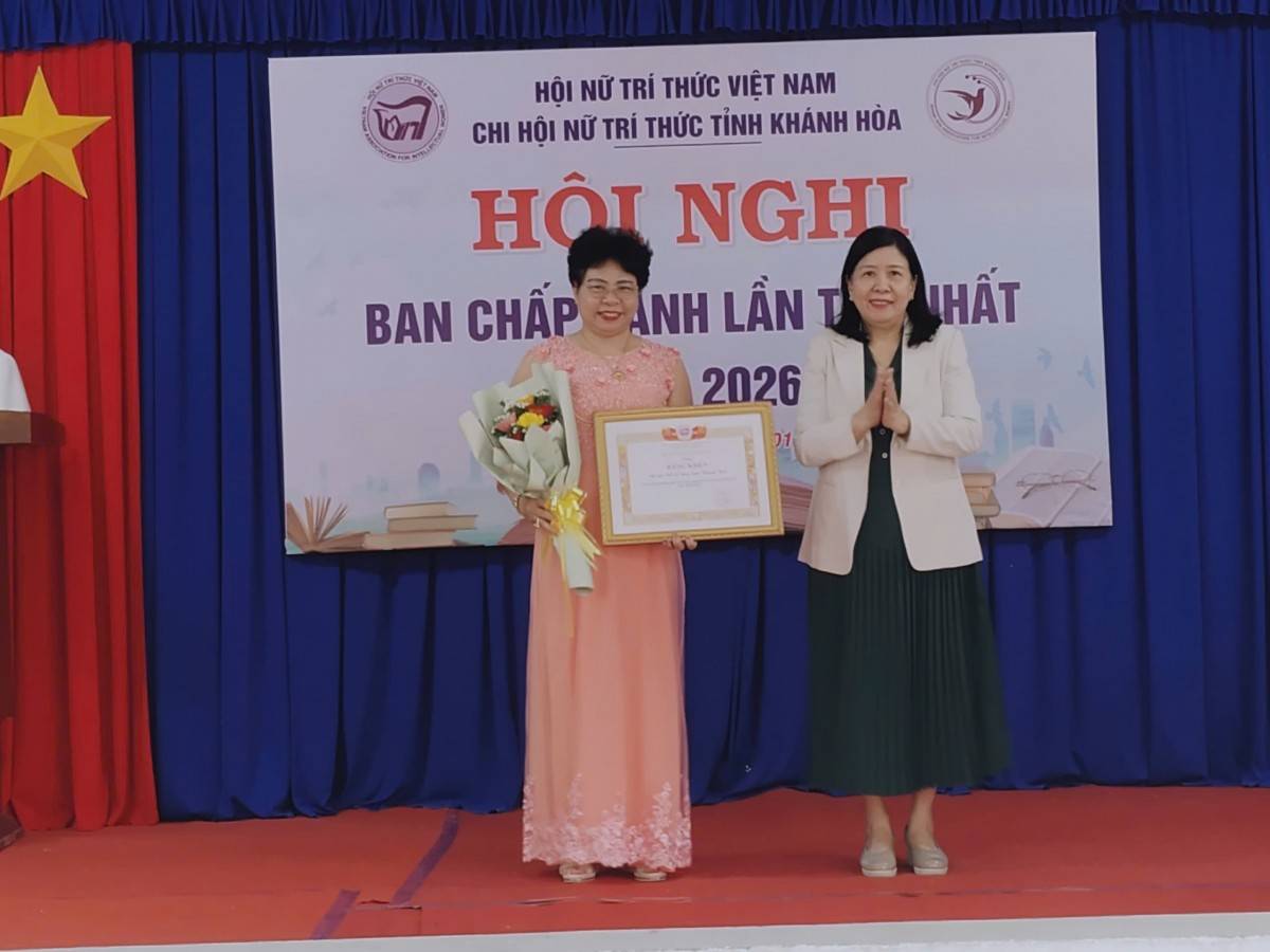 Hội nghị Ban chấp hành Chi hội Nữ trí thức tỉnh Khánh Hòa lần thứ nhất năm 2026