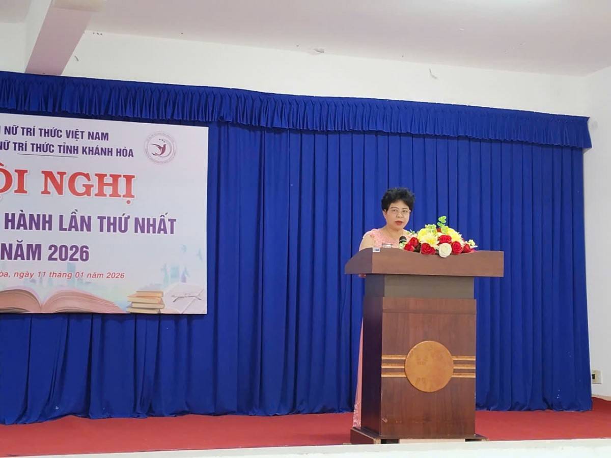 Hội nghị Ban chấp hành Chi hội Nữ trí thức tỉnh Khánh Hòa lần thứ nhất năm 2026