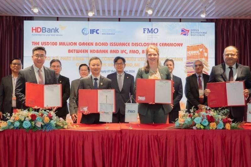 HDBank hoàn tất phát hành 100 triệu USD trái phiếu xanh quốc tế