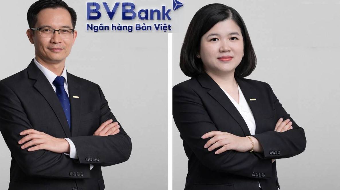 BVBank bổ nhiệm Phó tổng giám đốc và kế toán trưởng