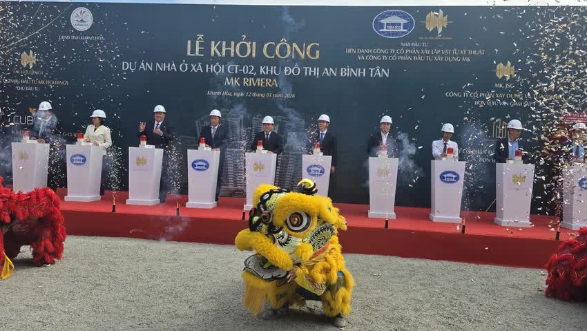 Khánh Hòa khởi công dự án nhà ở xã hội hơn 1.600 tỷ đồng