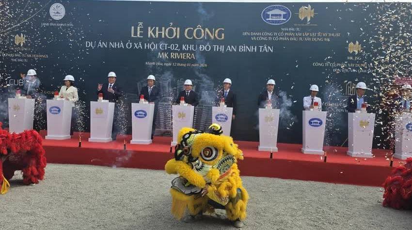 Khánh Hòa khởi công dự án nhà ở xã hội hơn 1.600 tỷ đồng