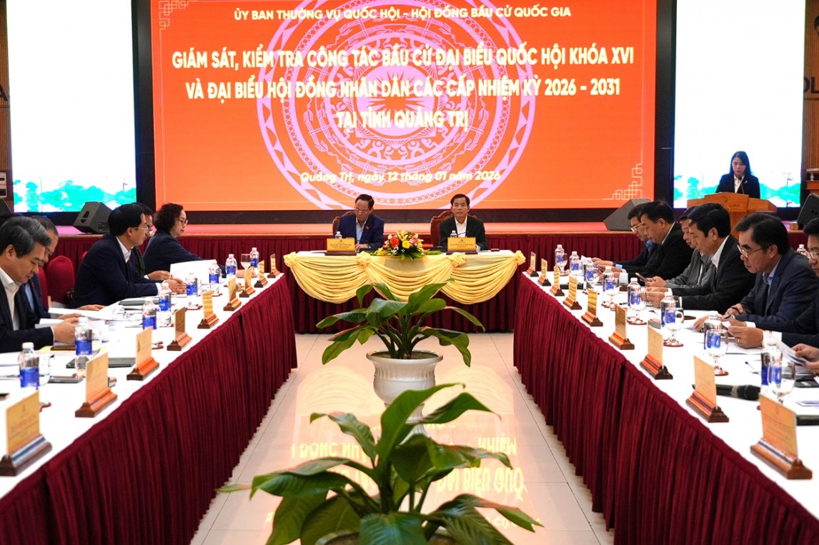 Giám sát công tác bầu cử đại biểu Quốc hội khóa XVI tại Quảng Trị