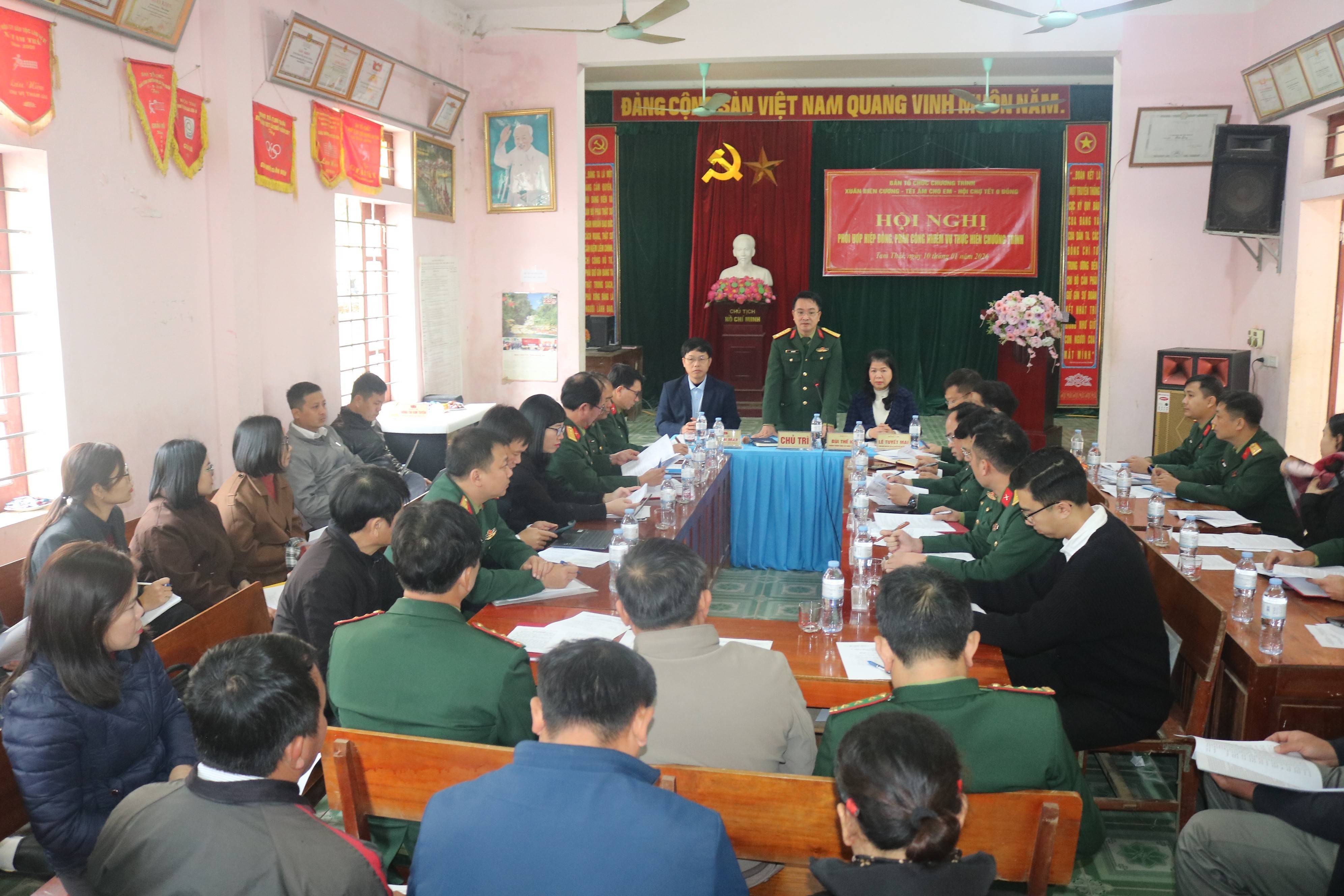 Hội Bảo vệ quyền trẻ em Việt Nam khảo sát chương trình Xuân Biên cương tại Nghệ An