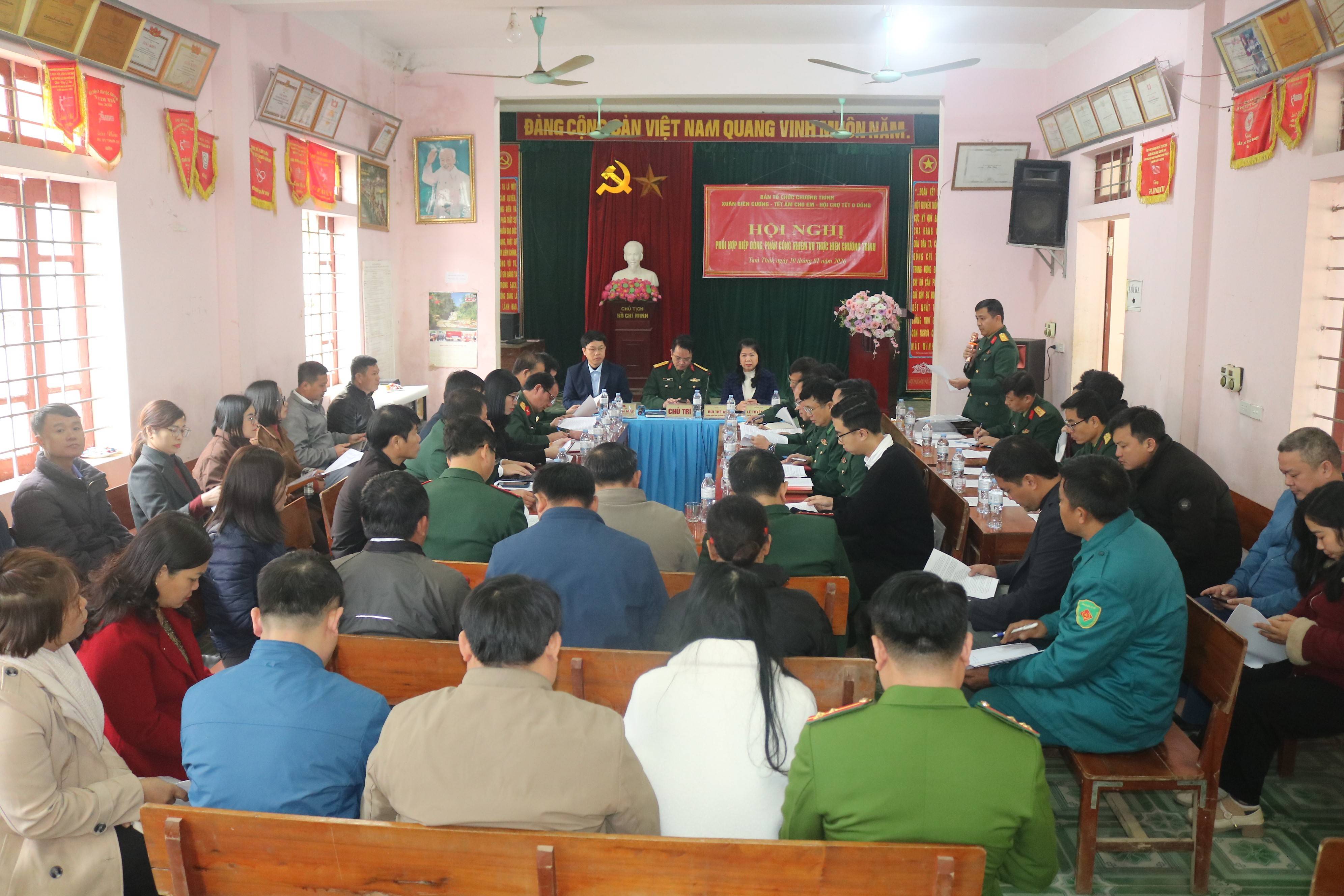 Hội Bảo vệ quyền trẻ em Việt Nam khảo sát chương trình Xuân Biên cương tại Nghệ An