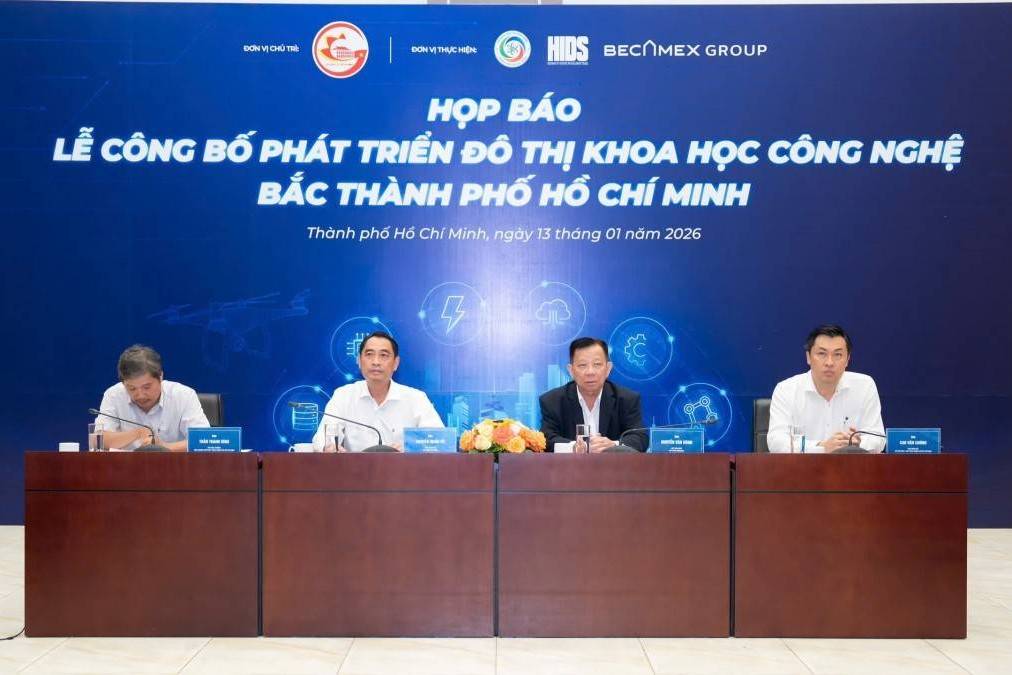 TP. Hồ Chí Minh công bố chiến lược phát triển Đô thị Khoa học Công nghệ Bắc Thành phố, lấy trung tâm 103 ha làm hạt nhân