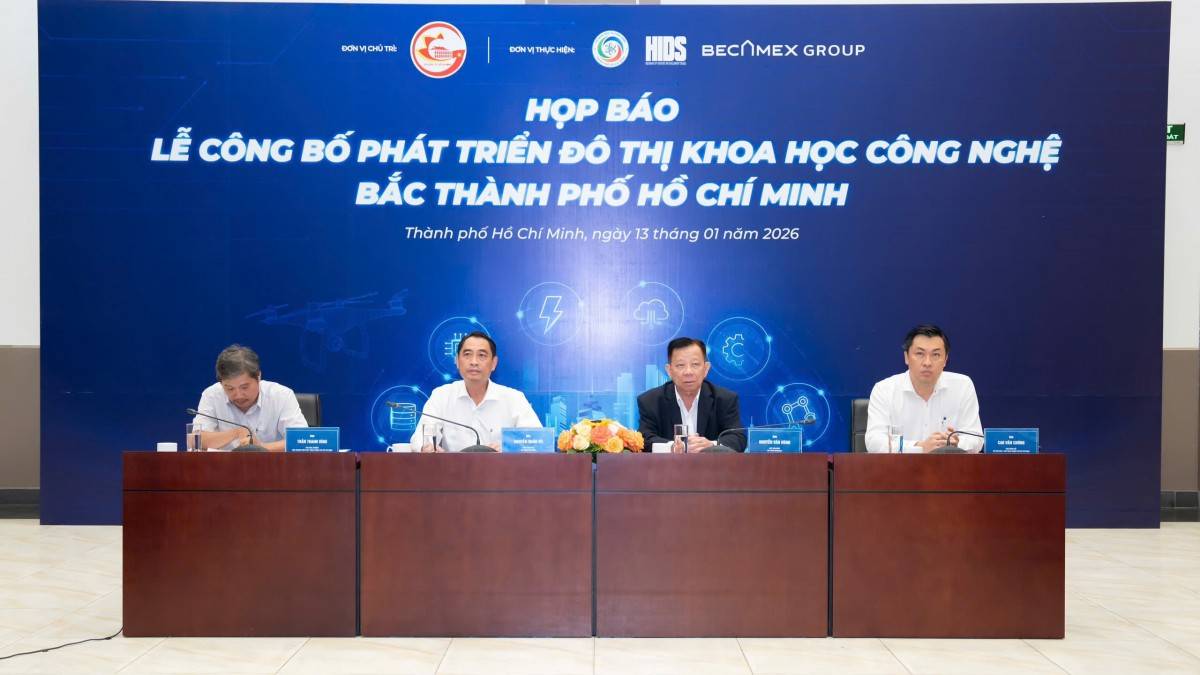 TP. Hồ Chí Minh công bố chiến lược phát triển Đô thị Khoa học Công nghệ Bắc Thành phố, lấy trung tâm 103 ha làm hạt nhân