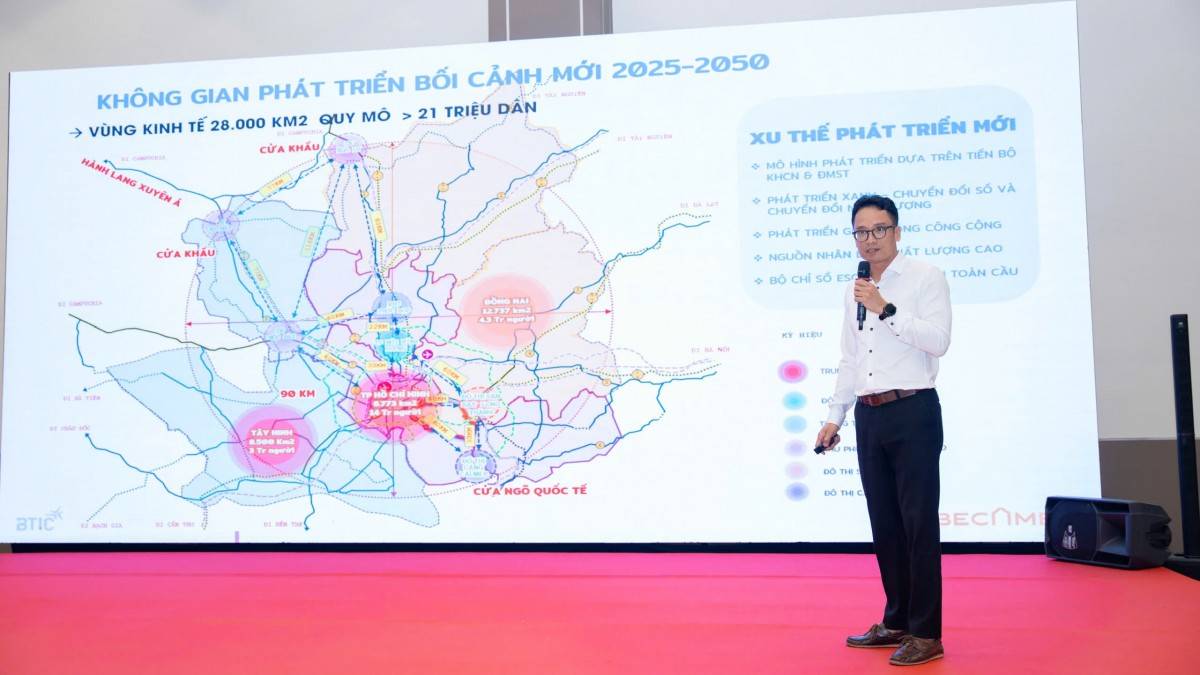 TP. Hồ Chí Minh công bố chiến lược phát triển Đô thị Khoa học Công nghệ Bắc Thành phố, lấy trung tâm 103 ha làm hạt nhân