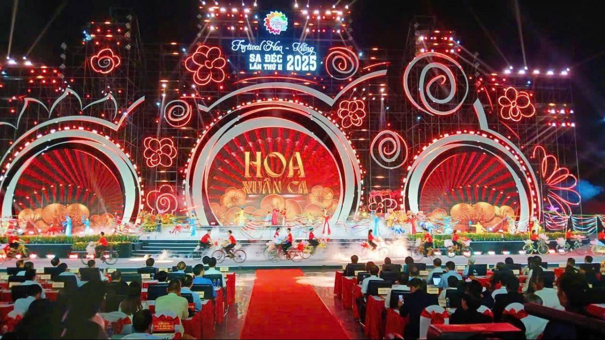 Doanh thu Festival Hoa – Kiểng Sa Đéc lần II tăng gần 5 lần so với lần đầu tổ chức