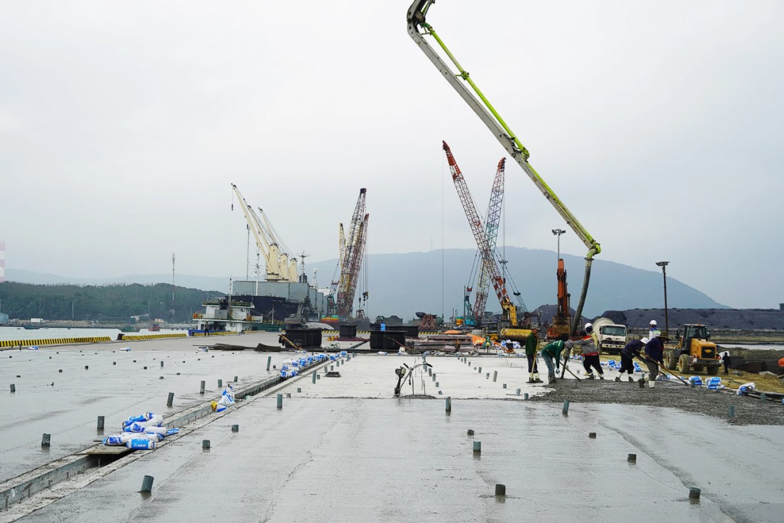 Quảng Trị: Khí thế thi đua sôi nổi trên các công trình trọng điểm tại KKT Hòn La