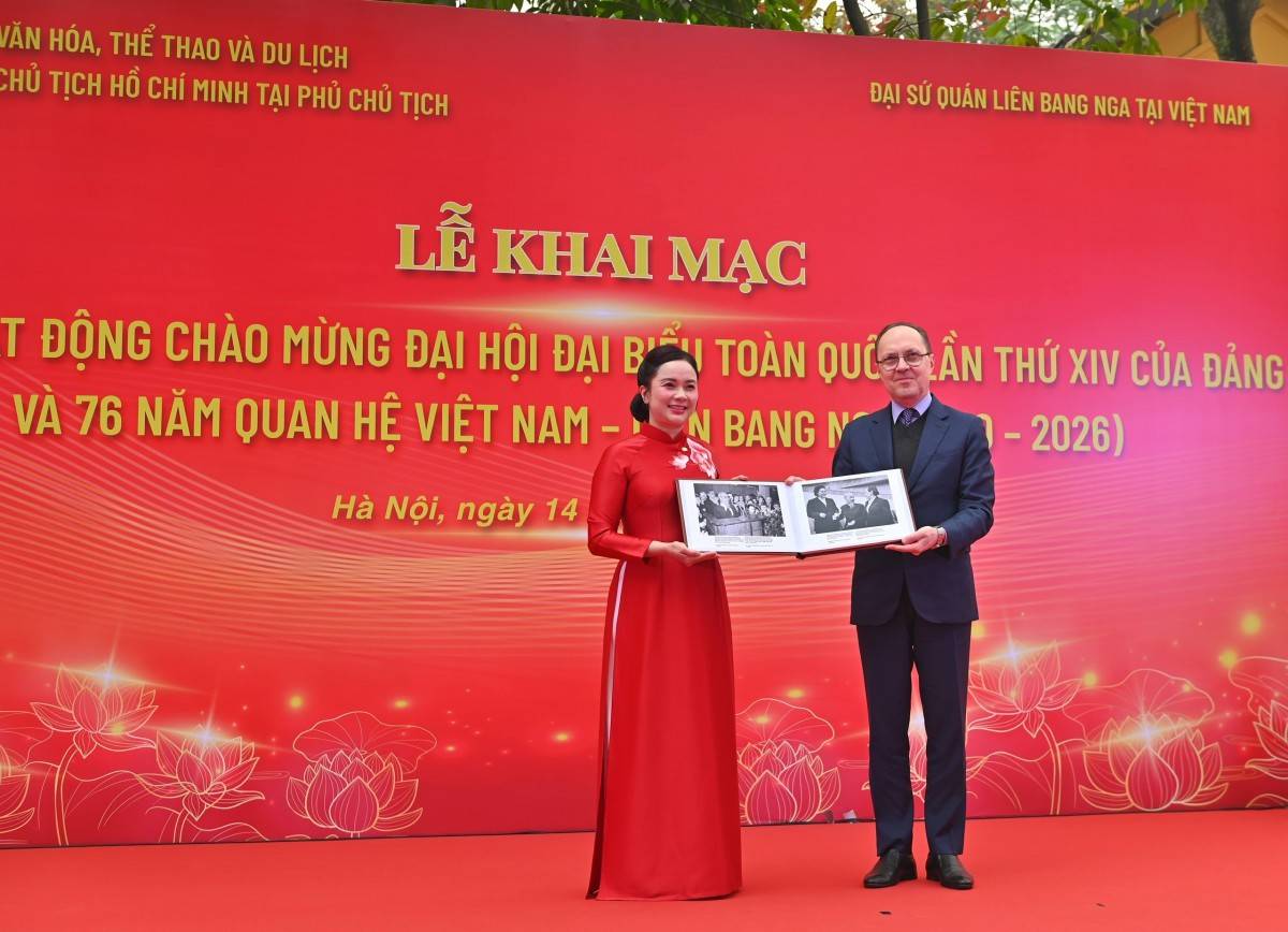Khai mạc chuỗi hoạt động chính trị – văn hóa chào mừng Đại hội Đảng XIV và 76 năm quan hệ Việt Nam – Nga