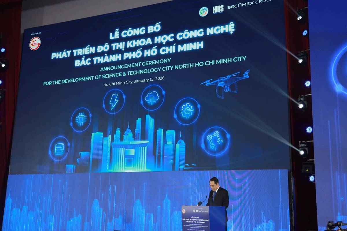 TP. Hồ Chí Minh chính thức hình thành Đô thị Khoa học Công nghệ phía Bắc