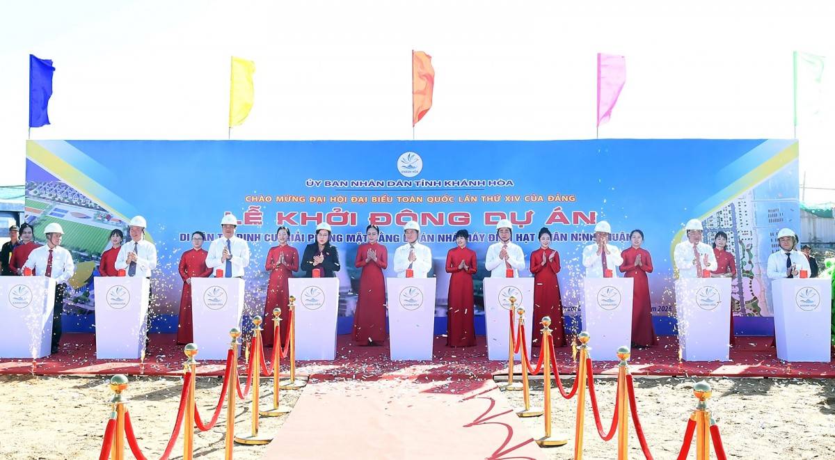 Khánh Hòa khởi động dự án di dân, tái định cư Nhà máy điện hạt nhân Ninh Thuận 1- Tạo nền tảng an sinh cho người dân