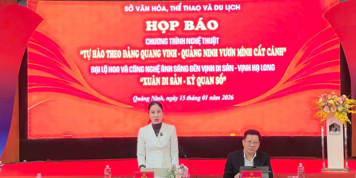 Quảng Ninh rực rỡ mùa Xuân mới: Nghệ thuật thăng hoa, di sản tỏa sáng chào Đại hội XIV của Đảng