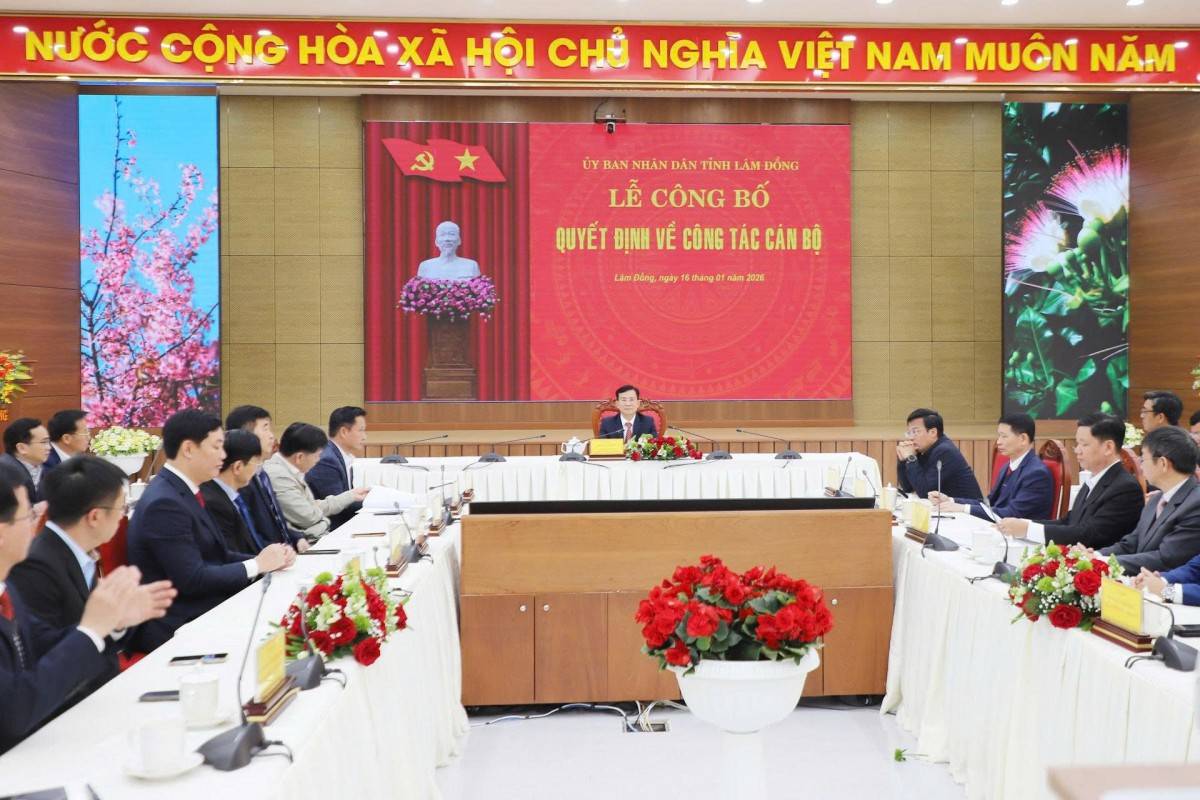 Lâm Đồng: Điều động và bổ nhiệm nhiều lãnh đạo sở, ngành năm 2026