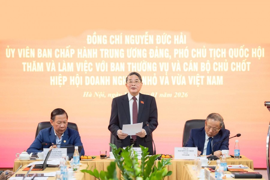 Phó Chủ tịch Quốc hội Nguyễn Đức Hải: Doanh nghiệp nhỏ và vừa là hạt mầm tập đoàn tương lai
