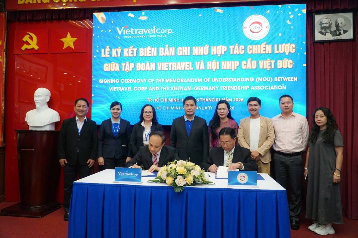Vietravel và Hội Nhịp Cầu Việt – Đức ký kết hợp tác chiến lược, thúc đẩy giao lưu du lịch – văn hóa – giáo dục song phương