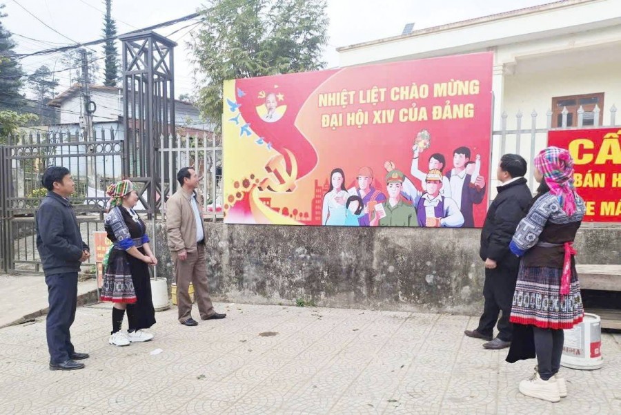 Lào Cai: Púng Luông tạo khí thế thi đua chào mừng Đại hội XIV của Đảng