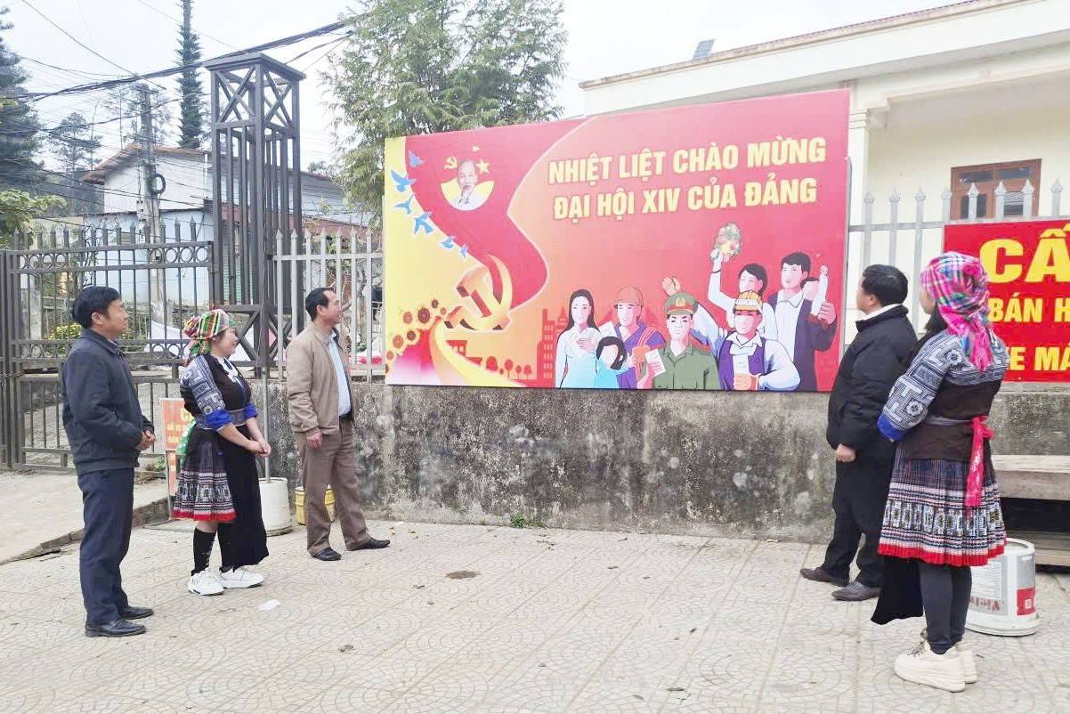 Lào Cai: Púng Luông tạo khí thế thi đua chào mừng Đại hội XIV của Đảng