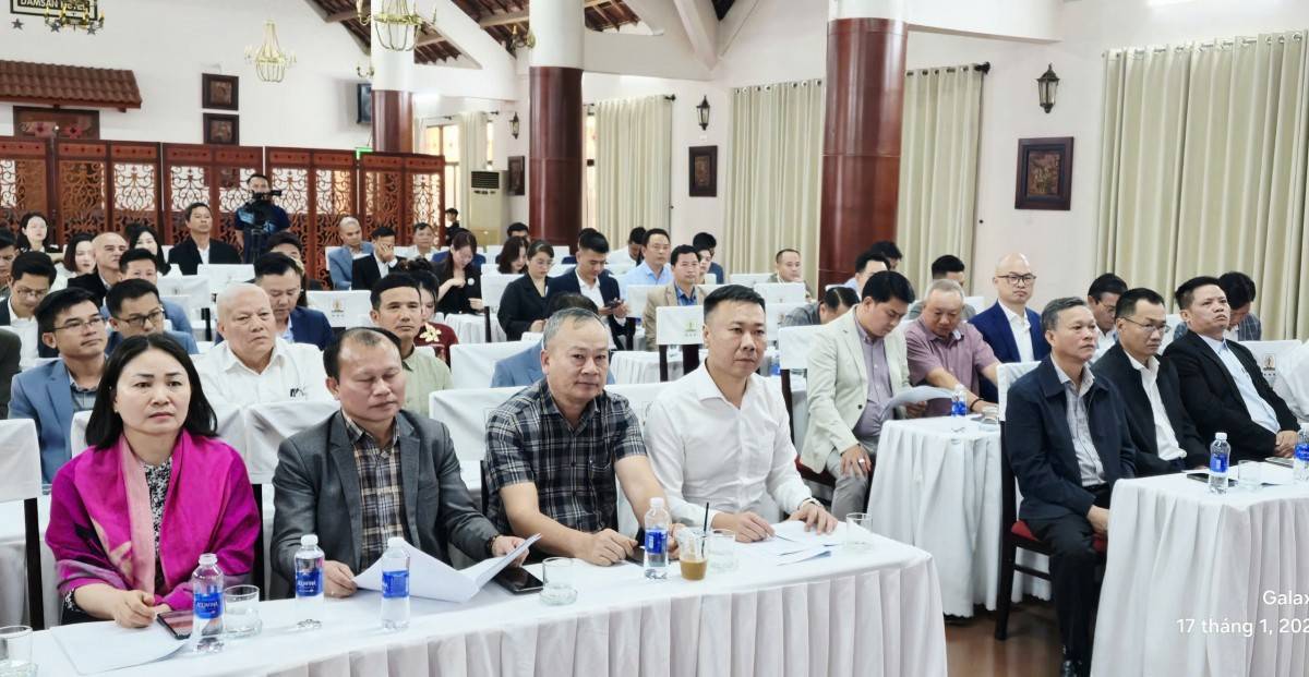 Các đại biểu dự Lễ tổng kết.