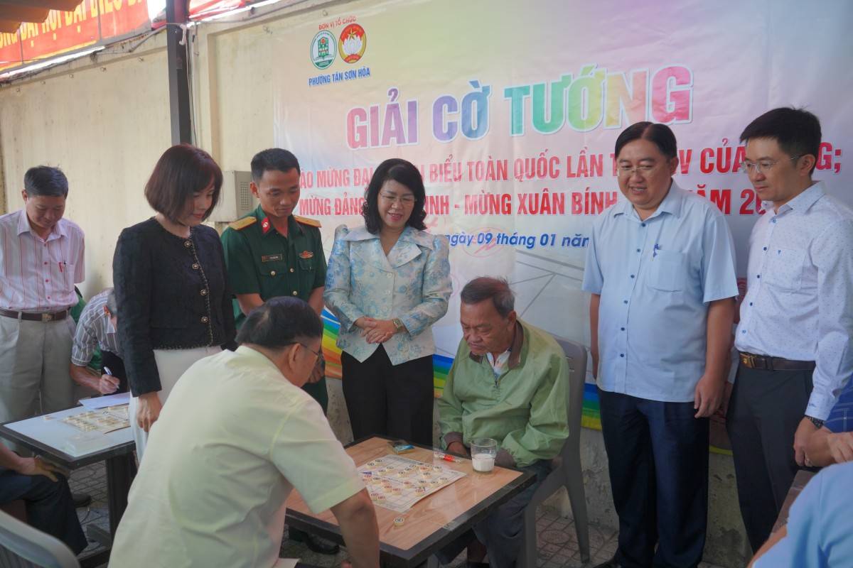 Phường Tân Sơn Hòa - tổ chức hội thao mừng Đảng quang vinh - mừng xuân Bính Ngọ 2026