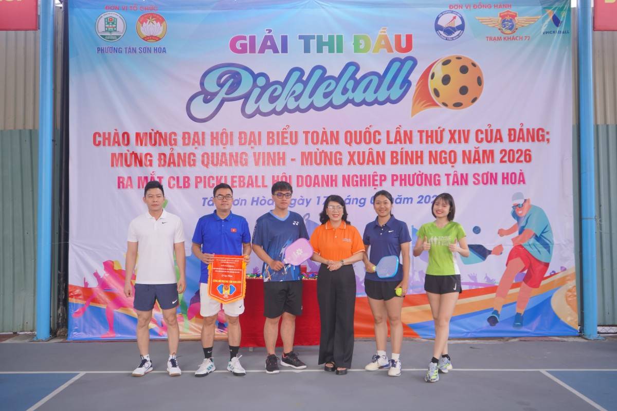 Phường Tân Sơn Hòa - tổ chức hội thao mừng Đảng quang vinh - mừng xuân Bính Ngọ 2026