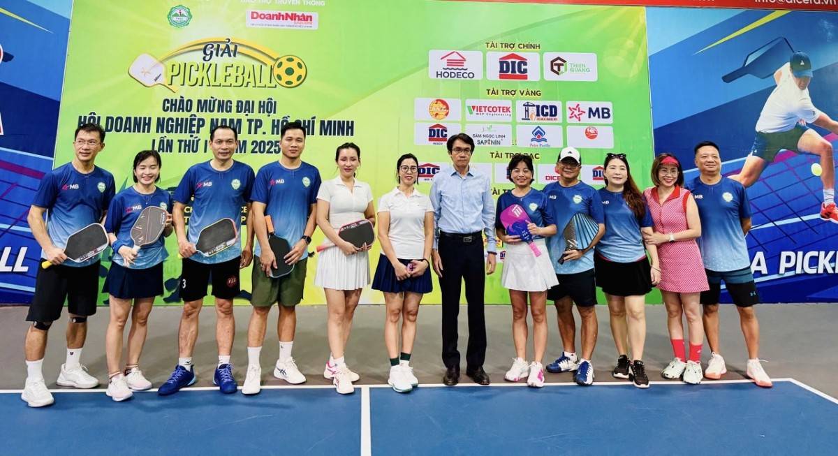 Giải Pickleball SHBA- SACA: Sân chơi thể thao gắn kết cộng đồng doanh nhân