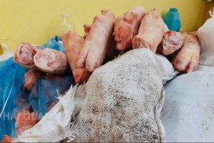 Liên tiếp phát hiện, bắt giữ hơn 1,5 tấn thực phẩm đông lạnh nhập lậu và hơn 3,3 tấn lá thuốc lá tại biên giới phía Bắc