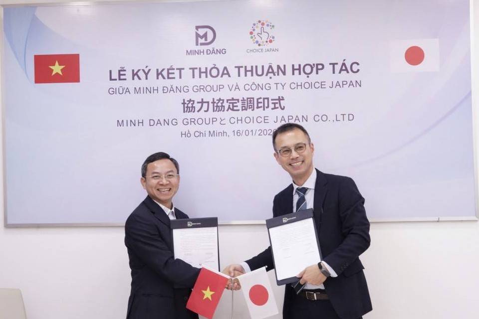 Minh Đăng Group và Choice Japan hợp tác kết nối thị trường, tối ưu chuỗi cung ứng