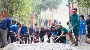 Từ Mậu A, phong trào “Con đường mùa xuân” lan tỏa mạnh mẽ trong cộng đồng dân cư