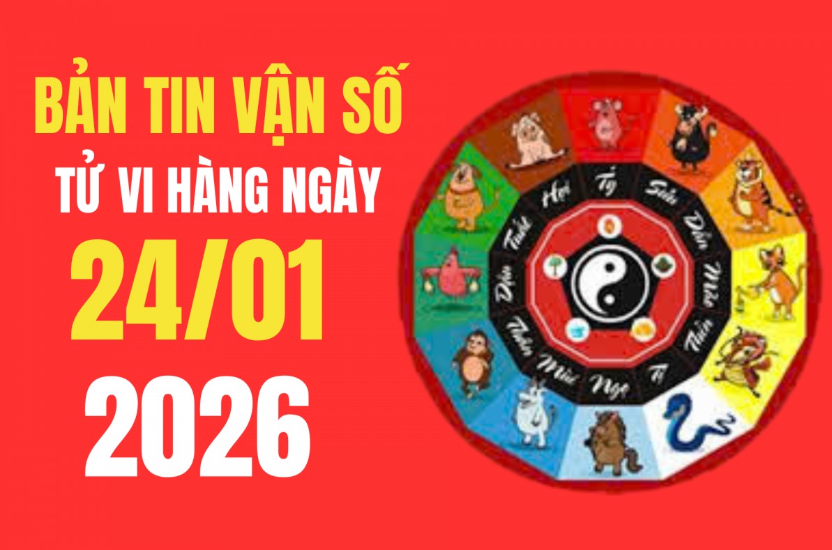 Tử vi - Vận số ngày 24/01/2026: Chọn đúng khung giờ vàng để vạn sự hanh thông
