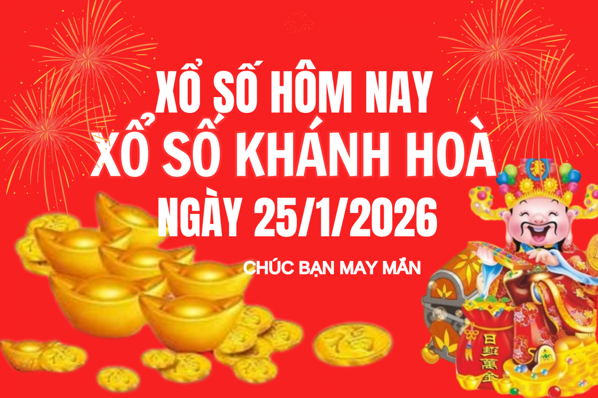 XSKH 21/1, Kết quả xổ số Khánh Hòa hôm nay 21/1/2026, Trực tiếp XSKH ngày 21 tháng 1