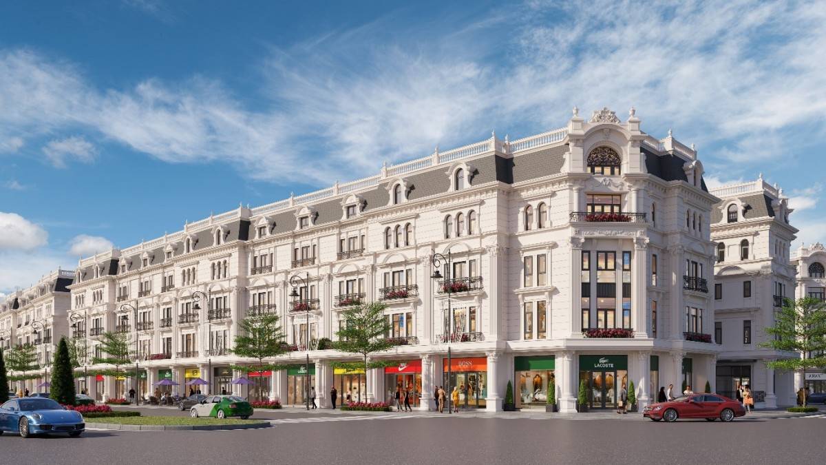 Shophouse Legacy sẽ là dòng sản phẩm thương mại chủ lực tại KĐT Danko Riverside