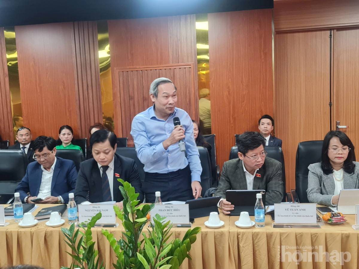 Ông Phan Đức Hiếu: Sửa luật hỗ trợ doanh nghiệp, siết giám sát văn bản pháp luật hiệu quả