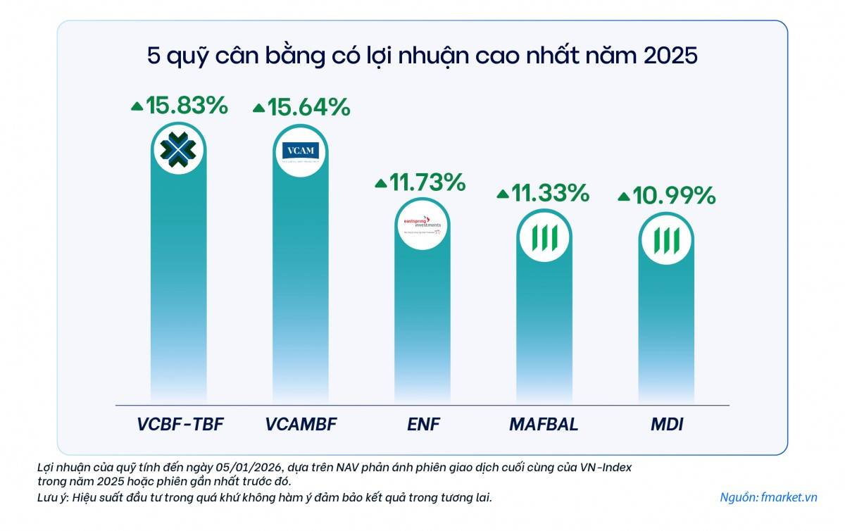 Quỹ cổ phiếu năm 2025: Tăng trưởng trong phân hóa