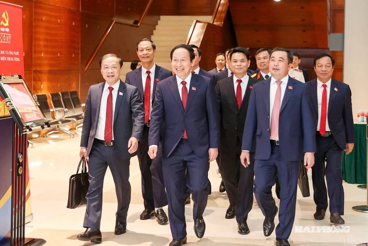 Công bố danh sách Ban Chấp hành Trung ương Đảng khóa XIV: Hải Phòng có hai lãnh đạo được tín nhiệm bầu chọn