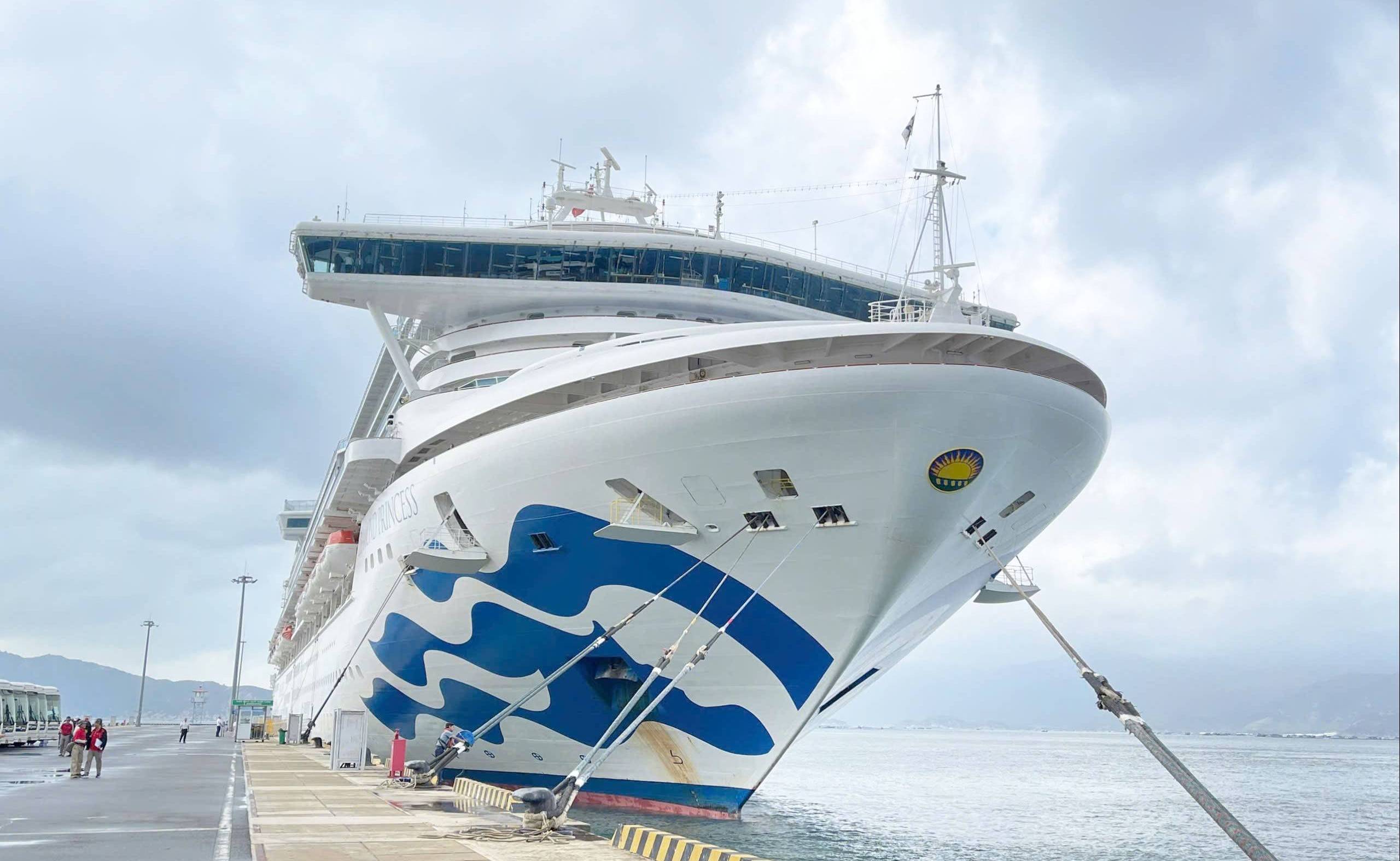 Khánh Hòa đón tàu biển quốc tế Diamond Princess với gần 2.750 du khách