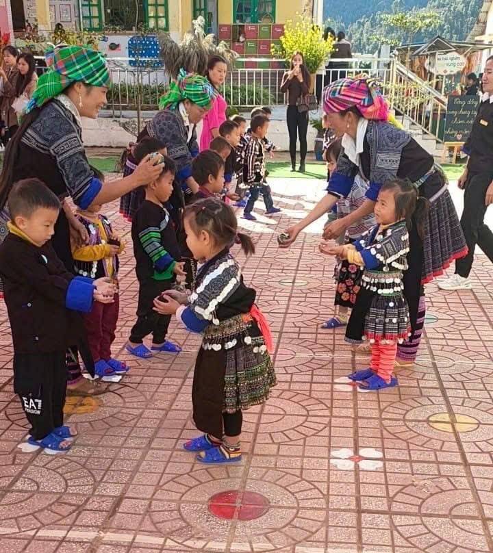 Tết về nơi rẻo cao: Ngày hội Xuân ấm áp của trẻ mầm non Kể Cả, xã Chế Tạo, Lào Cai