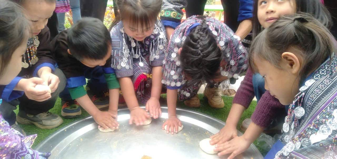 Tết về nơi rẻo cao: Ngày hội Xuân ấm áp của trẻ mầm non Kể Cả, xã Chế Tạo, Lào Cai